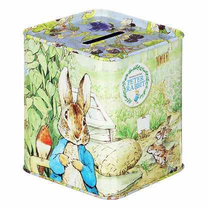 Peter Rabbit Tin Money Box