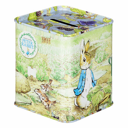 Peter Rabbit Tin Money Box