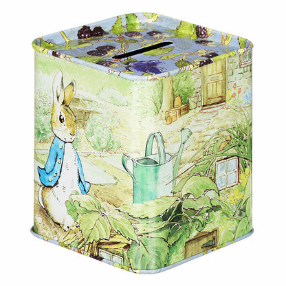 Peter Rabbit Tin Money Box