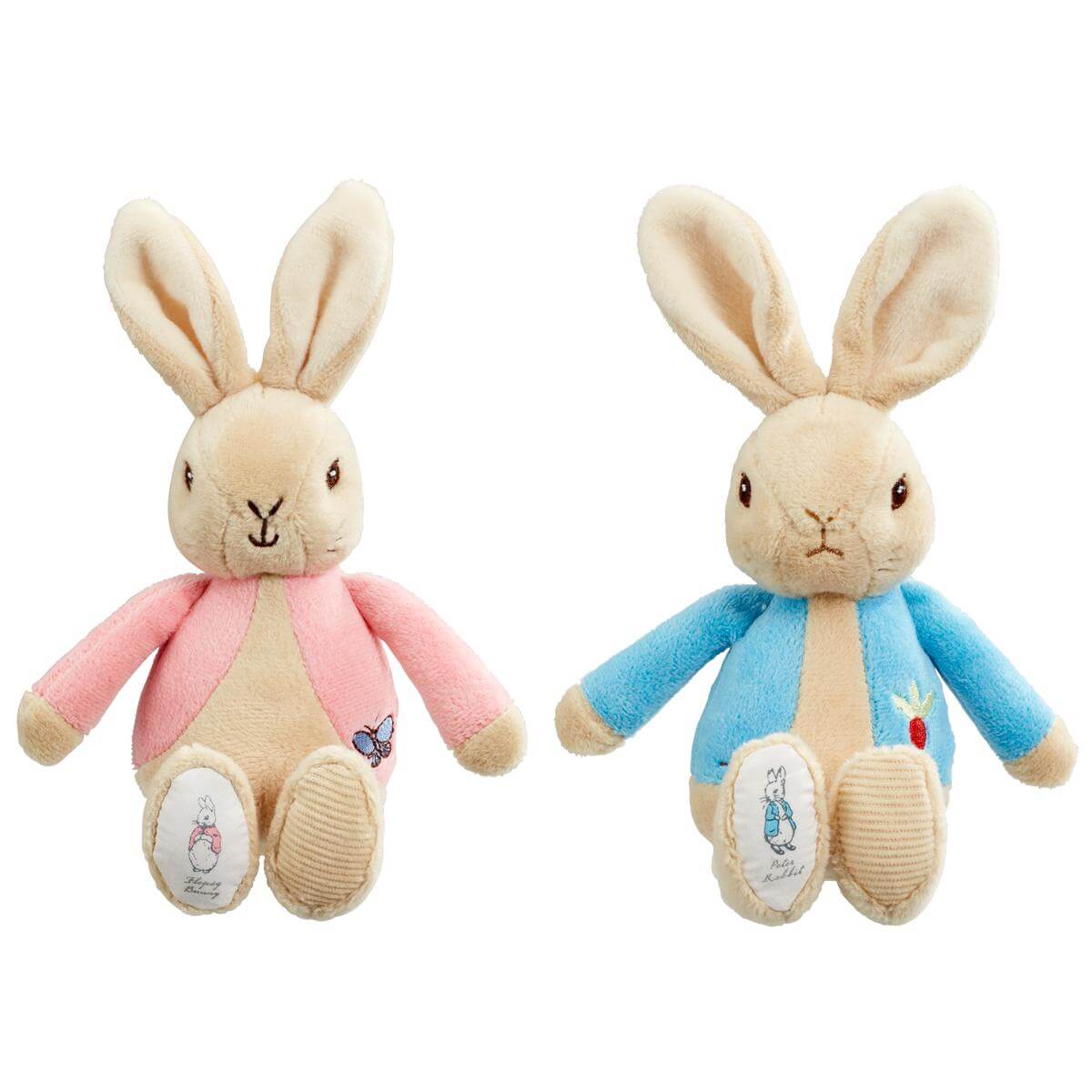 Peter Rabbit & Flopsy Bean Rattles